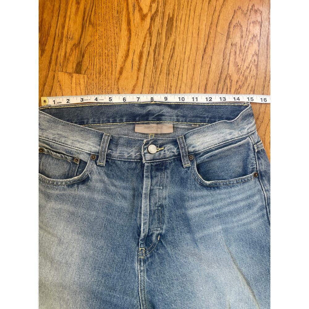 FEAR OF GOD button fly straight leg jeans 28 - Picture 8 of 10